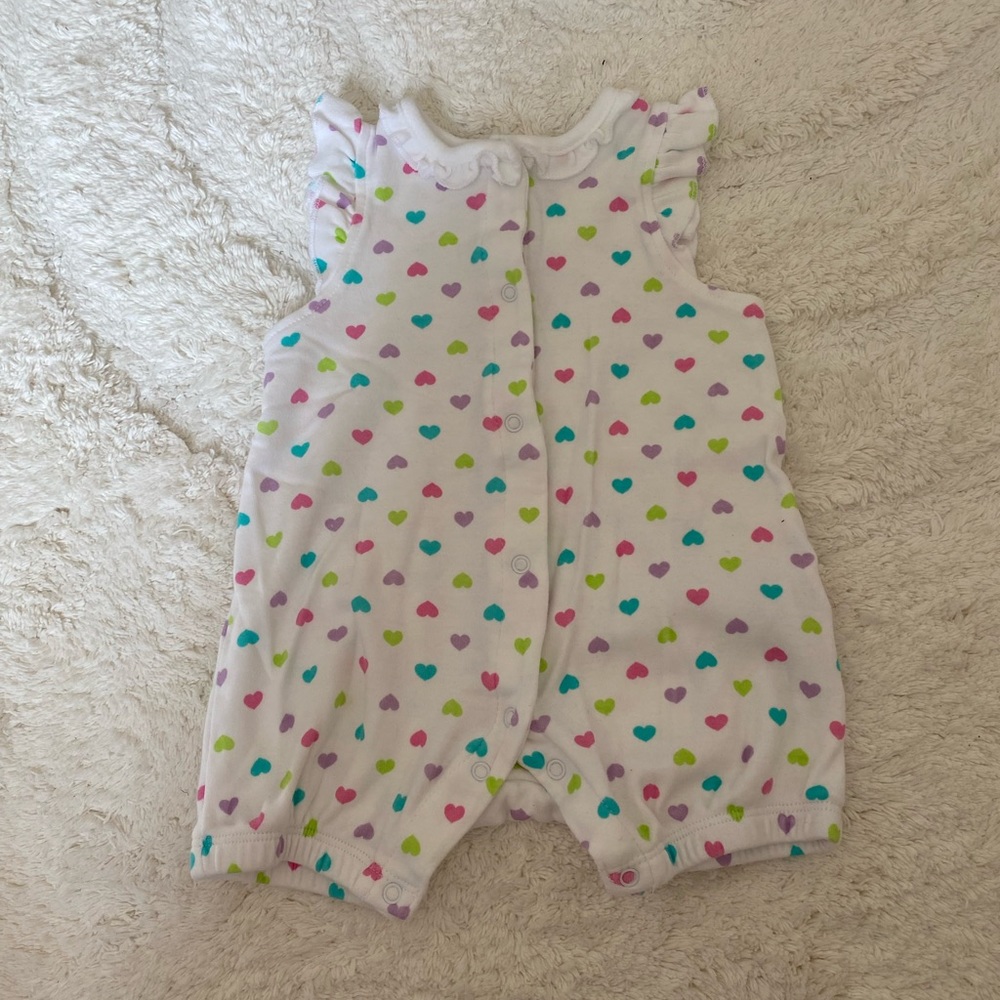 Little Me - 4 Rompers - Picture 5 of 6
